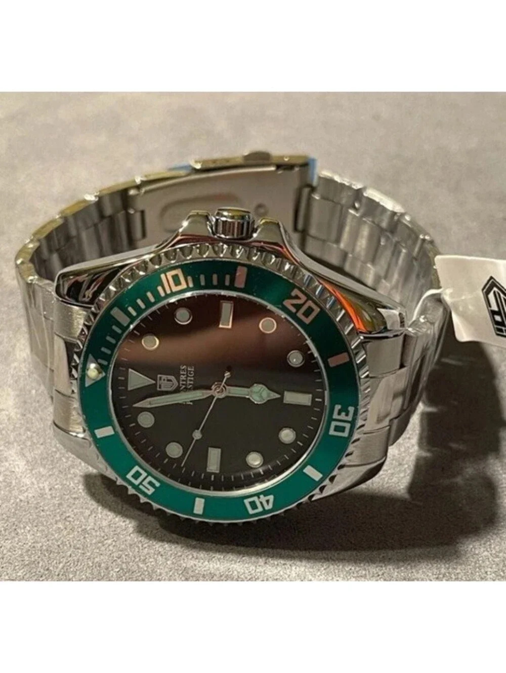 Montres Prestige X Invicta Men's Watch - 42mm, Steel-Green-Quartz-Warranty